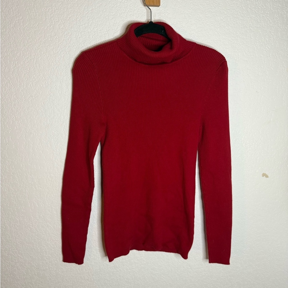 Vintage Ralph Lauren Classic Red Turtleneck Sweater